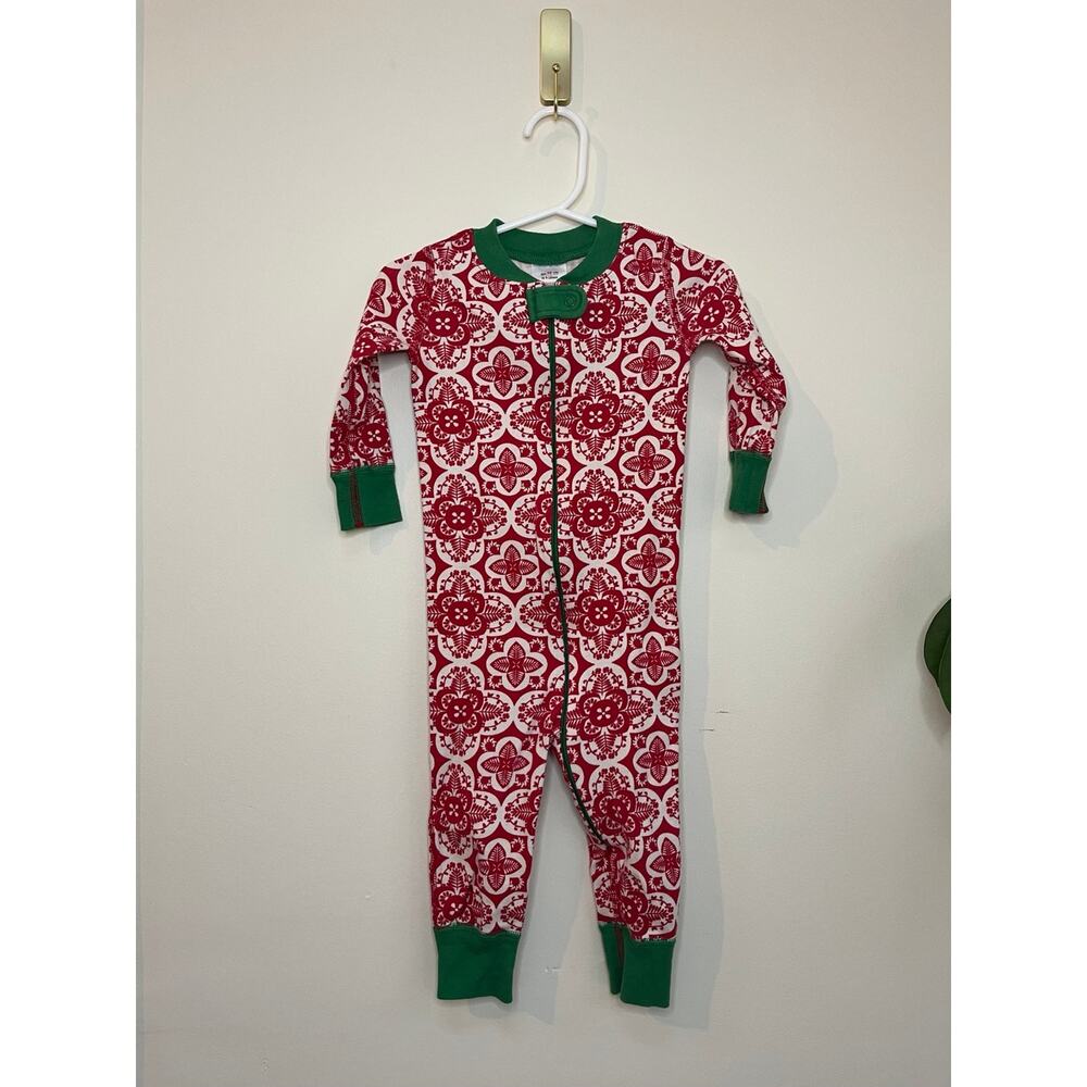 Hanna Andersson christmas pajamas, size 70/9-18m
